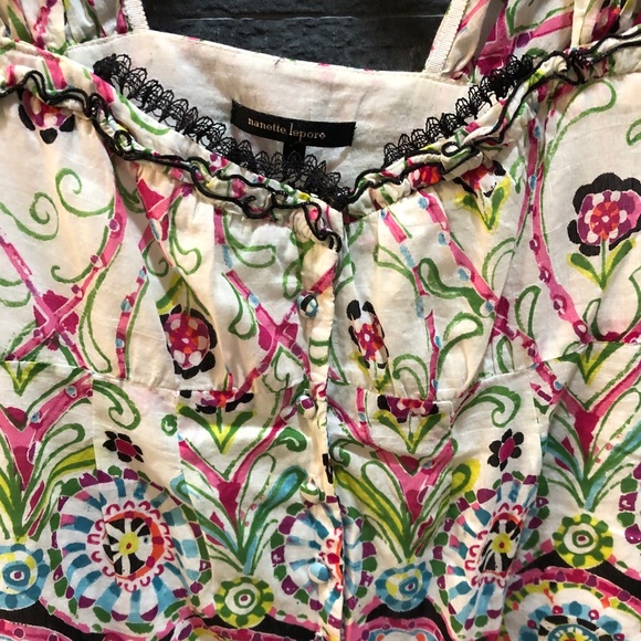 Nanette Lepore Floral Top - Picture 2 of 7